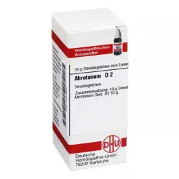 ABROTANUM D 2 globules, 10 g