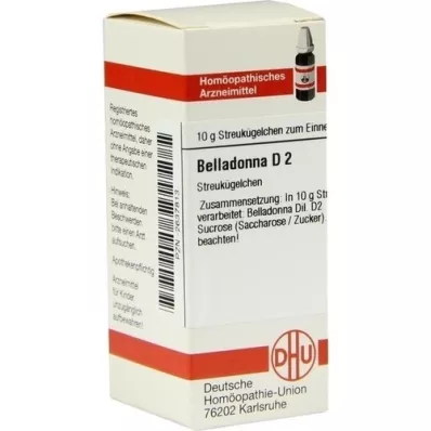 BELLADONNA D 2 globules, 10 g