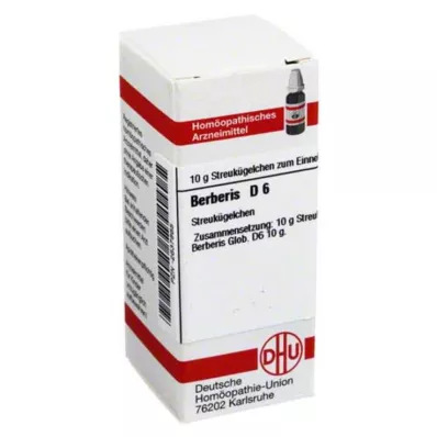 BERBERIS D 6 globules, 10 g BERBERIS D 6 globules, 10 g