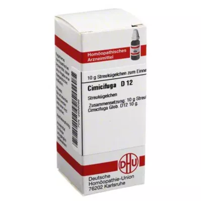CIMICIFUGA D 12 globules, 10 g