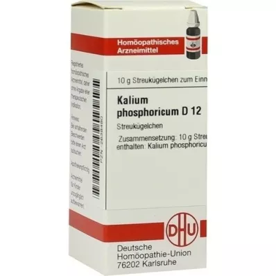 KALIUM PHOSPHORICUM D 12 globules, 10 g