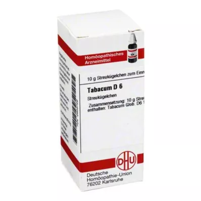 TABACUM D 6 globules, 10 g TABACUM D 6 globules, 10 g