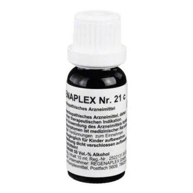REGENAPLEX No.21 c drops, 15 ml REGENAPLEX No.21 c drops, 15 ml