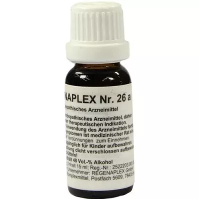 REGENAPLEX No.26 a drops, 15 ml