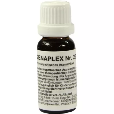 REGENAPLEX No.26 b drops, 15 ml