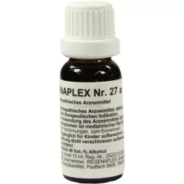 REGENAPLEX No.27 a drops, 15 ml