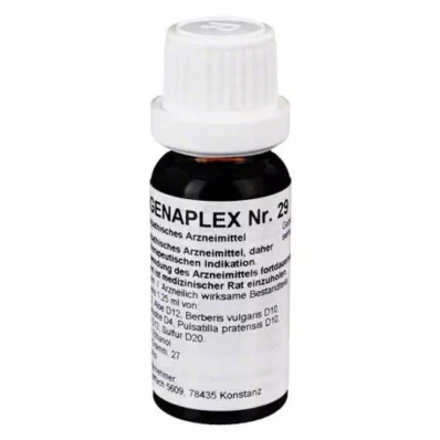 REGENAPLEX No.29 drops, 15 ml REGENAPLEX No.29 drops, 15 ml