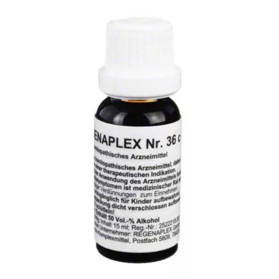 REGENAPLEX No.36 c drops, 15 ml REGENAPLEX No.36 c drops, 15 ml