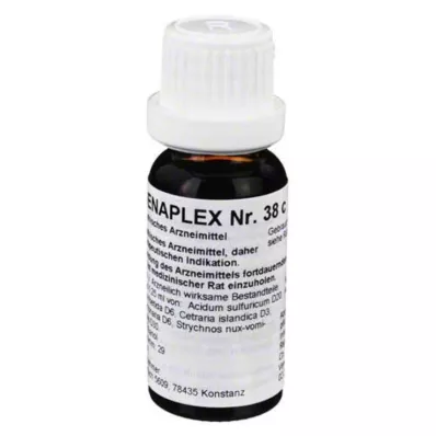 REGENAPLEX No.38 c drops, 15 ml REGENAPLEX No.38 c drops, 15 ml
