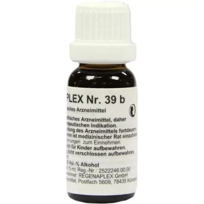 REGENAPLEX No.39 b drops, 15 ml