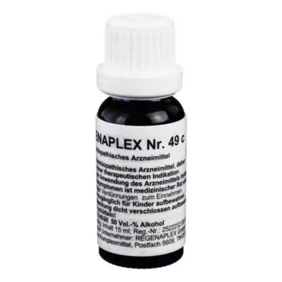 REGENAPLEX No.49 c drops, 15 ml