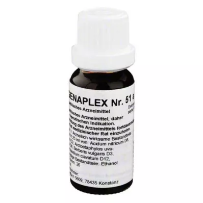 REGENAPLEX No.51 a drops, 15 ml REGENAPLEX No.51 a drops, 15 ml