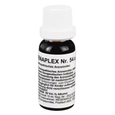 REGENAPLEX No.54 a drops, 15 ml REGENAPLEX No.54 a drops, 15 ml