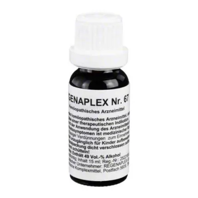 REGENAPLEX No.67 drops, 15 ml