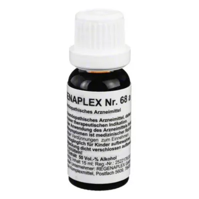 REGENAPLEX No.68 a drops, 15 ml REGENAPLEX No.68 a drops, 15 ml