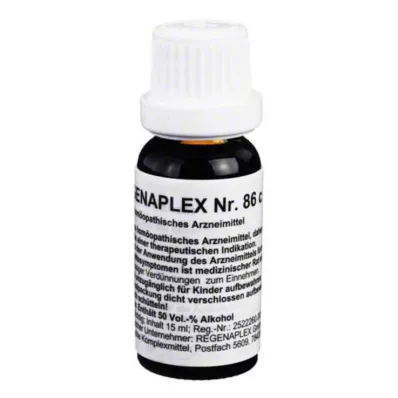 REGENAPLEX No.86 c drops, 15 ml REGENAPLEX No.86 c drops, 15 ml