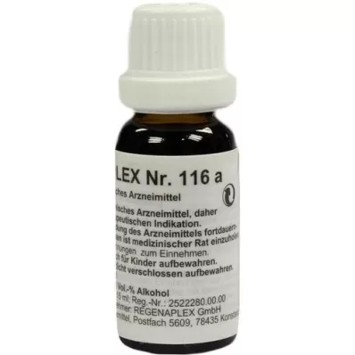 REGENAPLEX No.116 a drops, 15 ml