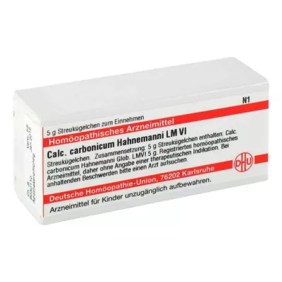 CALCIUM CARBONICUM Hahnemanni LM VI Globules, 5 g