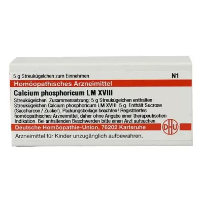 CALCIUM PHOSPHORICUM LM XVIII Globules, 5 g