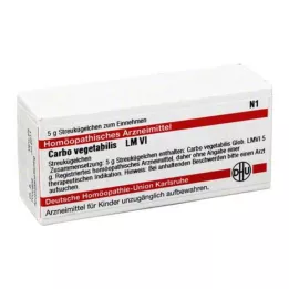 CARBO VEGETABILIS LM VI Globules, 5 g