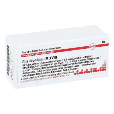 CHELIDONIUM LM XVIII Globules, 5 g CHELIDONIUM LM XVIII Globules, 5 g