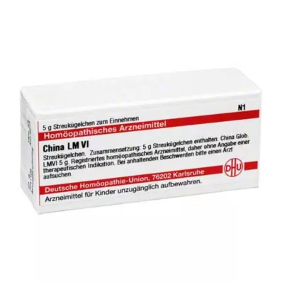 CHINA LM VI Globules, 5 g CHINA LM VI Globules, 5 g