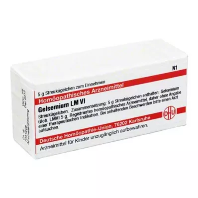 GELSEMIUM LM VI Globules, 5 g