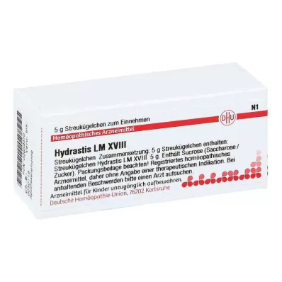 HYDRASTIS LM XVIII Globules, 5 g HYDRASTIS LM XVIII Globules, 5 g