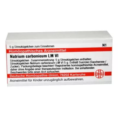 NATRIUM CARBONICUM LM VI Globules, 5 g NATRIUM CARBONICUM LM VI Globules, 5 g