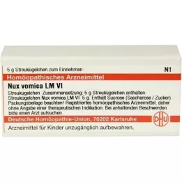 NUX VOMICA LM VI Globules, 5 g