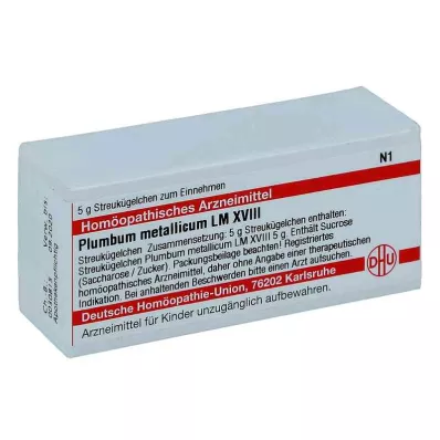 PLUMBUM METALLICUM LM XVIII Globules, 5 g