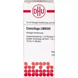 CIMICIFUGA LM XVIII Dilution, 10 ml