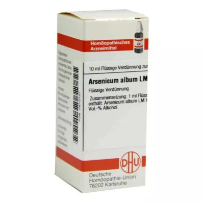 ARSENICUM ALBUM LM XII Dilution, 10 ml ARSENICUM ALBUM LM XII Dilution, 10 ml