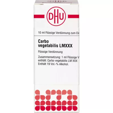 CARBO VEGETABILIS LM XXX Dilution, 10 ml