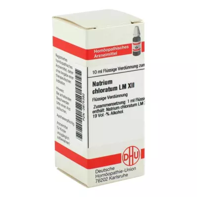 NATRIUM CHLORATUM LM XII Dilution, 10 ml NATRIUM CHLORATUM LM XII Dilution, 10 ml