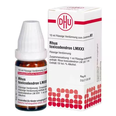 RHUS TOXICODENDRON LM XXX Dilution, 10 ml