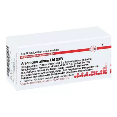 ARSENICUM ALBUM LM XXIV Globules, 5 g ARSENICUM ALBUM LM XXIV Globules, 5 g