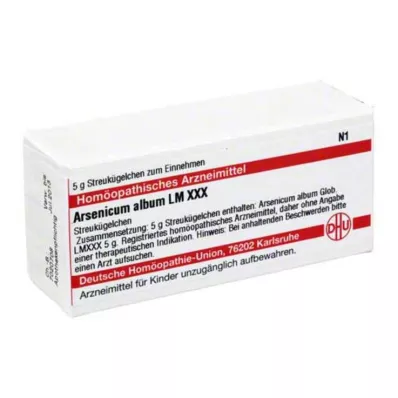 ARSENICUM ALBUM LM XXX Globules, 5 g ARSENICUM ALBUM LM XXX Globules, 5 g