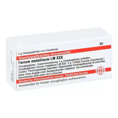 FERRUM METALLICUM LM XXX Globules, 5 g