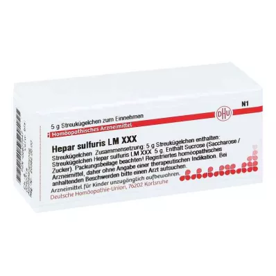 HEPAR SULFURIS LM XXX Globules, 5 g