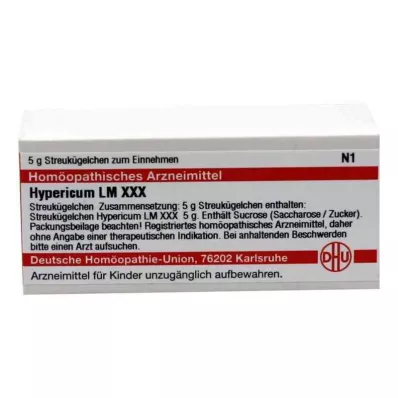 HYPERICUM LM XXX Globules, 5 g HYPERICUM LM XXX Globules, 5 g