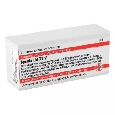 IGNATIA LM XXIV Globules, 5 g IGNATIA LM XXIV Globules, 5 g