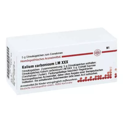 KALIUM CARBONICUM LM XXX Globules, 5 g KALIUM CARBONICUM LM XXX Globules, 5 g