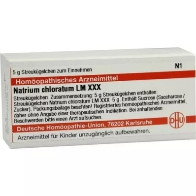 NATRIUM CHLORATUM LM XXX Globules, 5 g