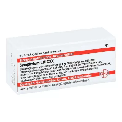 SYMPHYTUM LM XXX Globules, 5 g SYMPHYTUM LM XXX Globules, 5 g