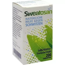SWEATOSAN Coated tablets, 200 pcs