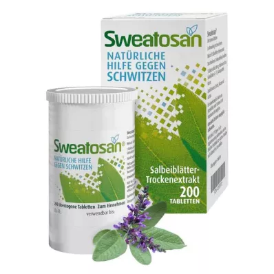 SWEATOSAN Coated tablets, 200 pcs SWEATOSAN Coated tablets, 200 pcs