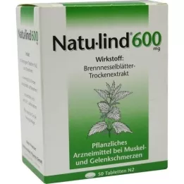 NATULIND 600 mg coated tablets, 50 pcs