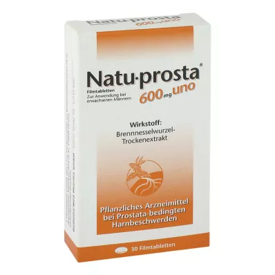 NATUPROSTA 600 mg uno film-coated tablets, 30 pcs