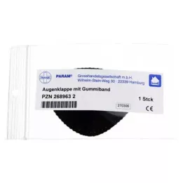 AUGENKLAPPE with elastic band, 1 pc